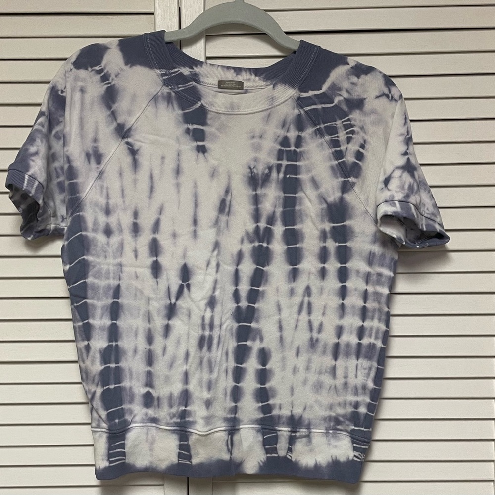 GAP sweats blue and white tie dye lounge set